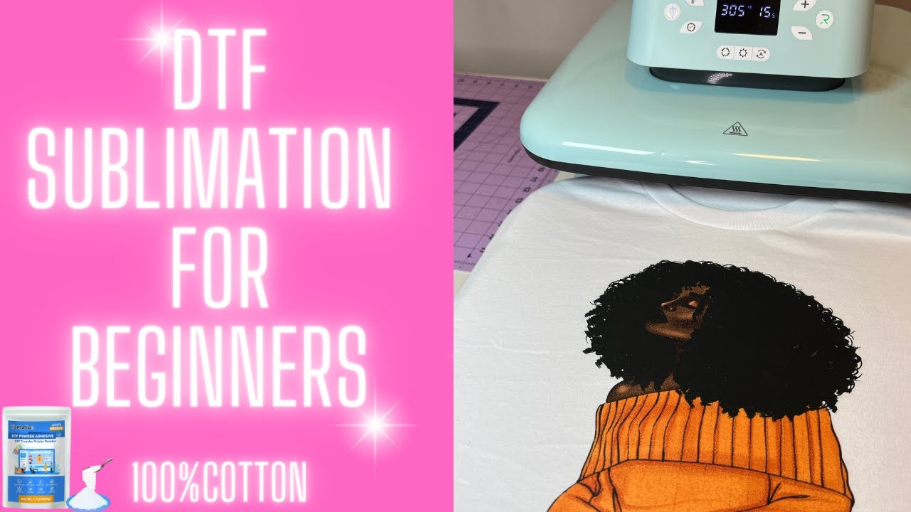 SUBLIMATION DTF HACK for Beginners Step by Step | Yamation DTF Film