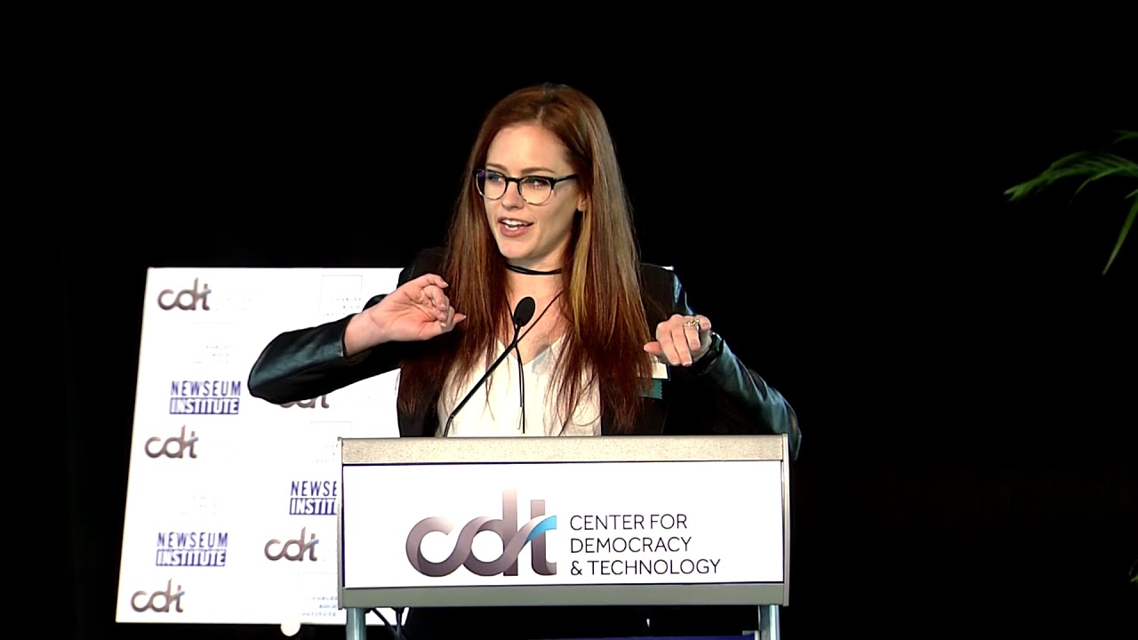 Anna Prosser Robinson &ndash;&nbsp;Keynote Speaker, CDT's 2017 Future Of Speech Online