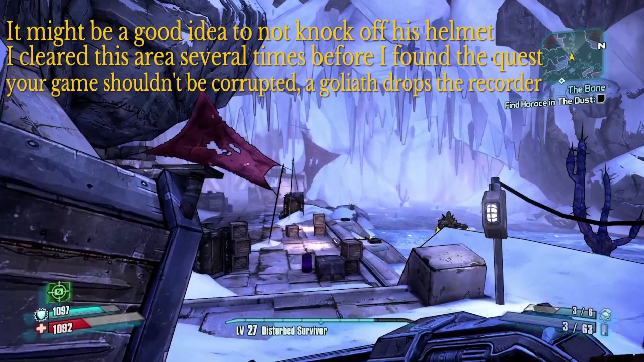 Borderlands 2 : The Fridge : undiscovered quest