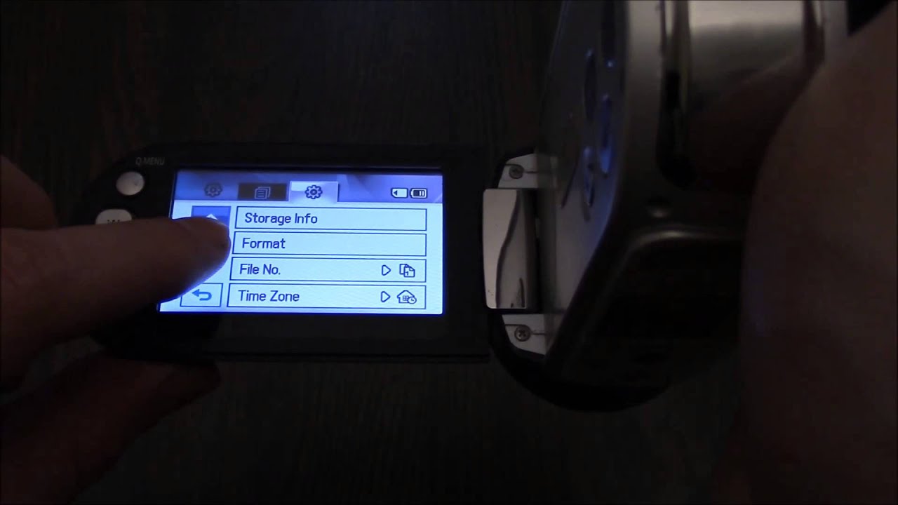 How To Fix A Samsung HMX-H100 Camcorder That Has Malfuncioned