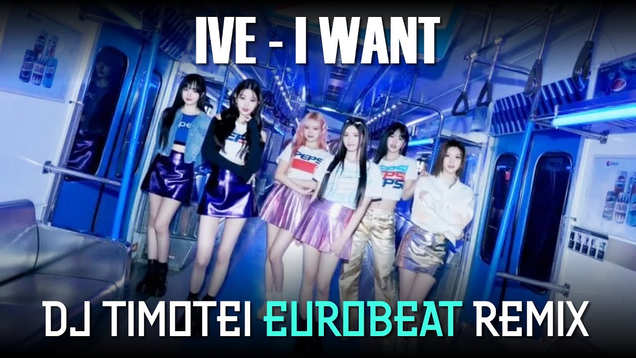 IVE - I WANT [DJ Timotei Eurobeat Remix] #ive #eurobeat