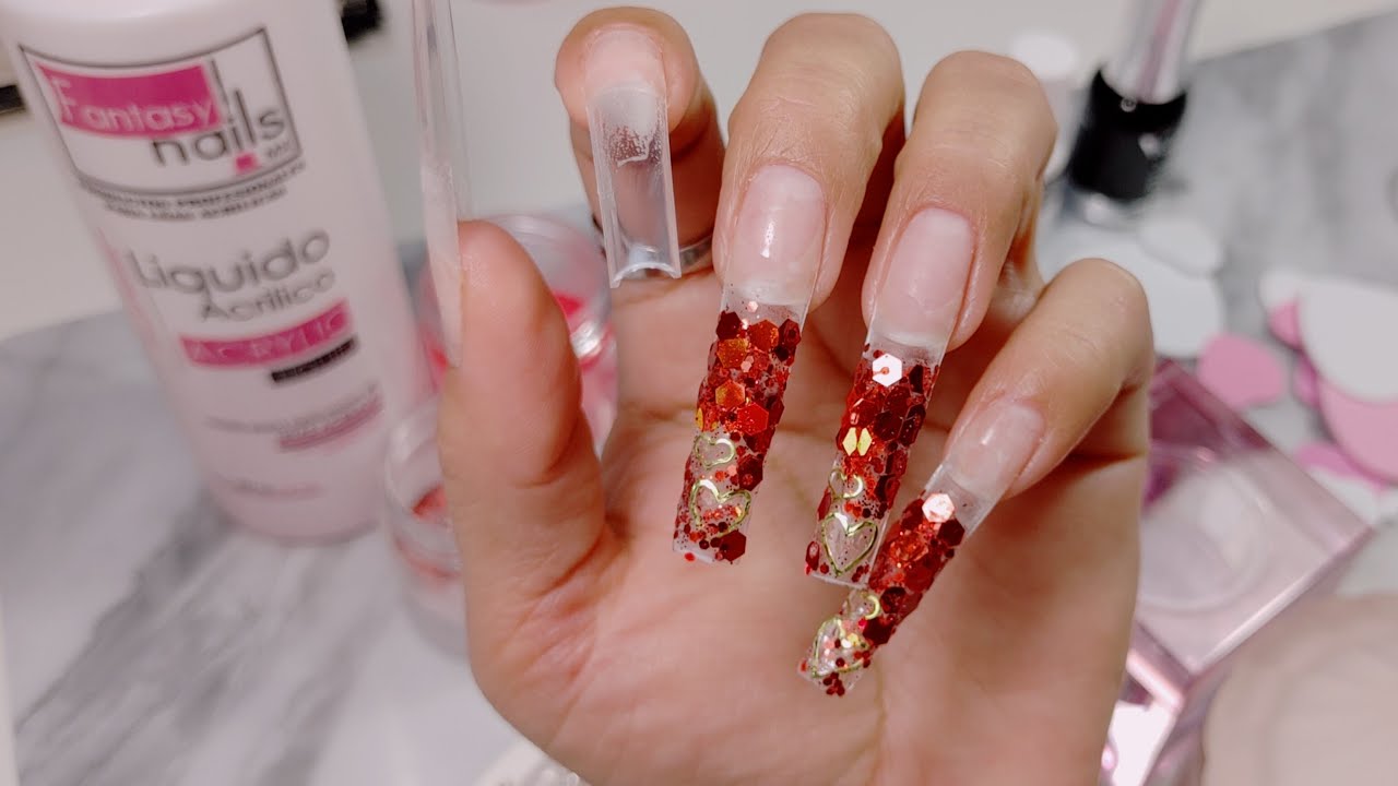 Nails Studio by Jess is live! Hagamos Uñas rojas para San Valentin #nailart