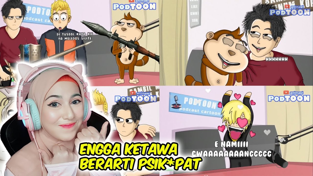 Reaksi Animasi PODTOON
