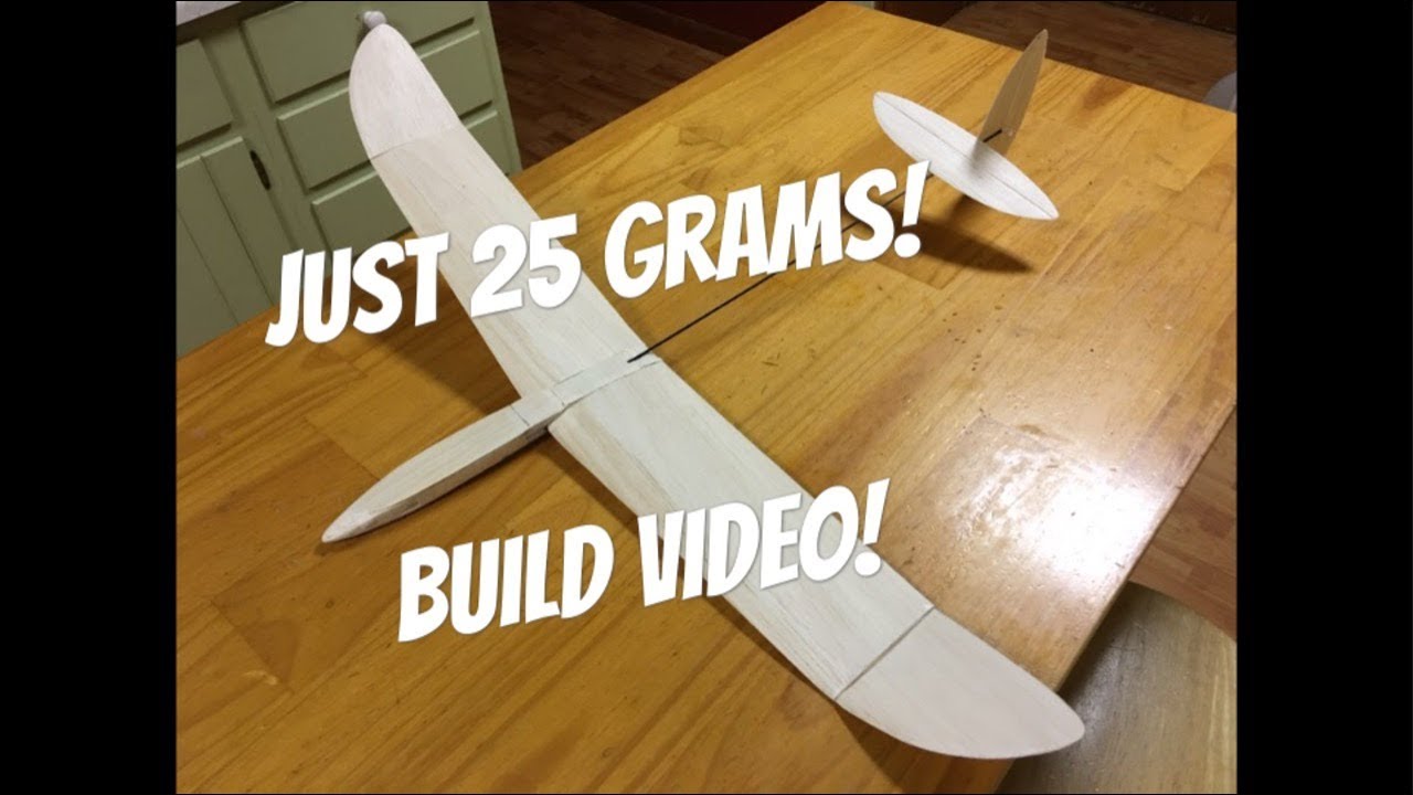 700 mm DLG under 25 Grams! - Detailed Build Video