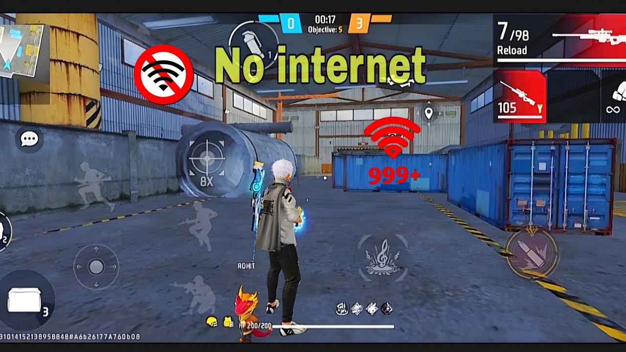 Free fire no internet prank 