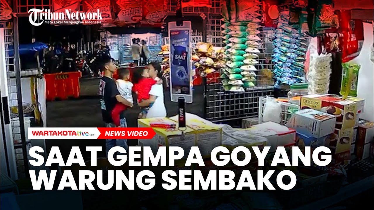 Detik-detik Gempa Sumedang di Malam Tahun Baru