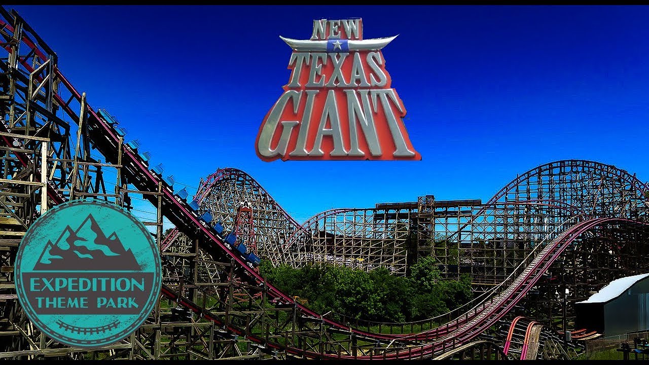 The History of The New Texas Giant : The First RMC - Six Flags Over Texas | Expedition Theme Park