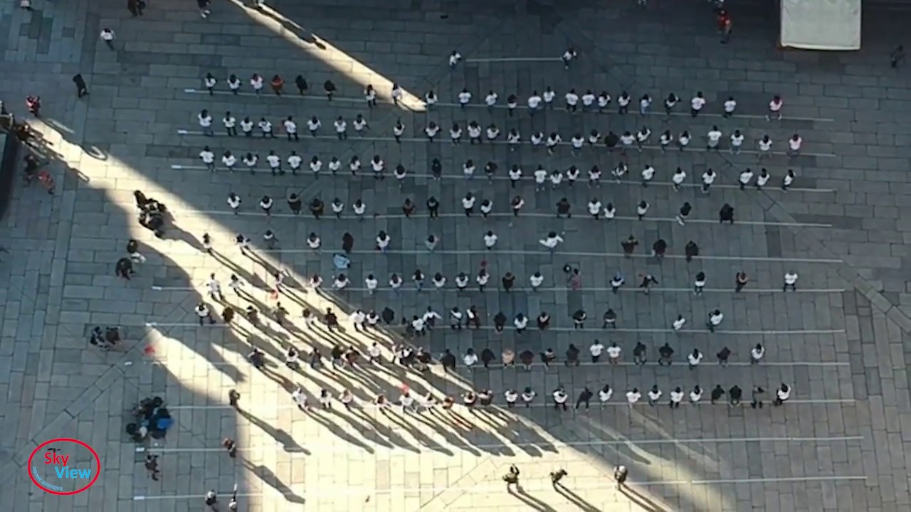 FLASH MOB PIAZZA CAVALLI DRONE 720