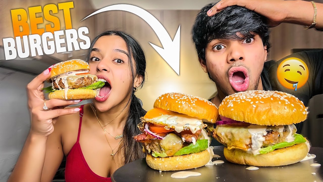 Quick And Easy Burger Recipe හදමු | Cooking with Yash and Hass - Episode 13