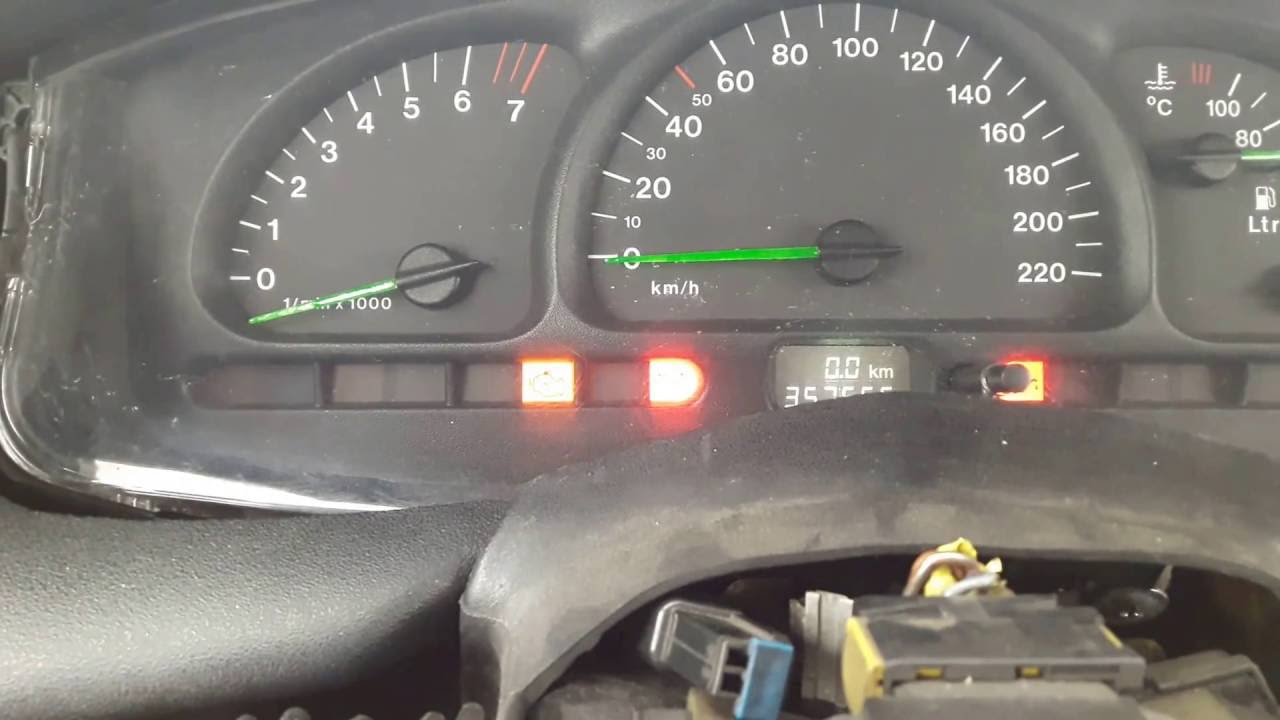диагностика ошибок Opel vectra B