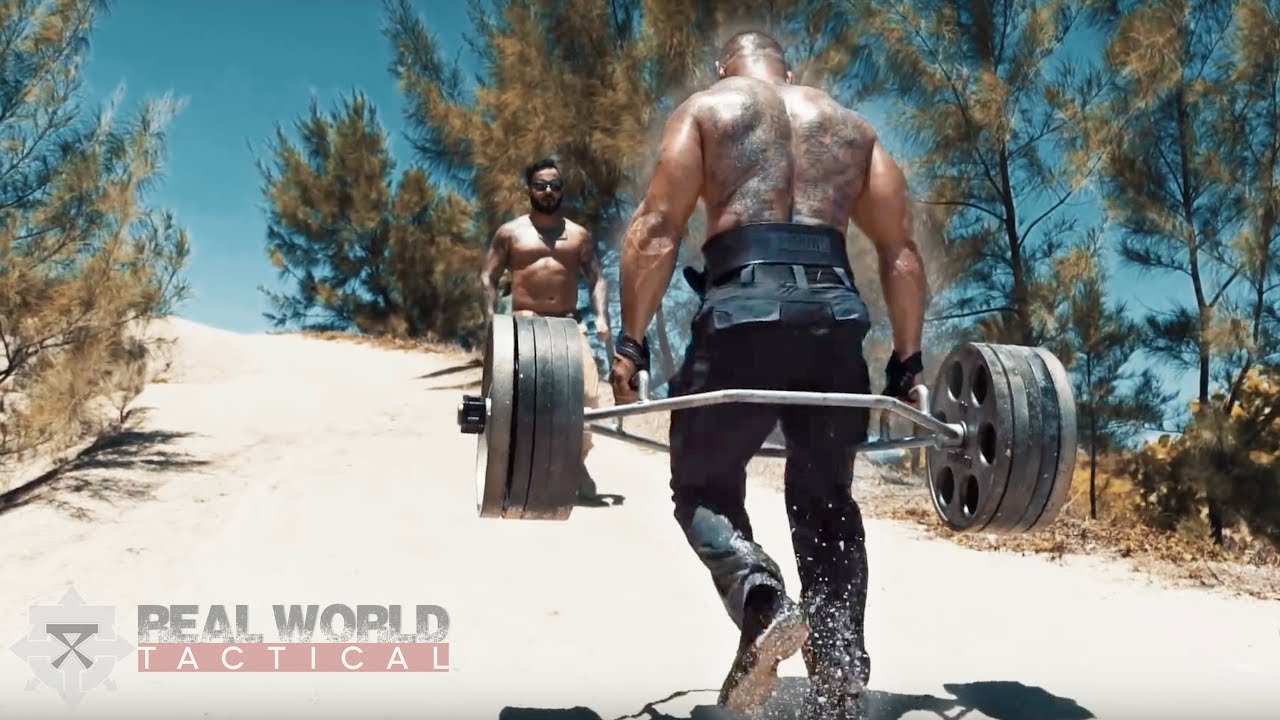 Hardcore Beach Training with Tony Sentmanat // RealWorld Tactical