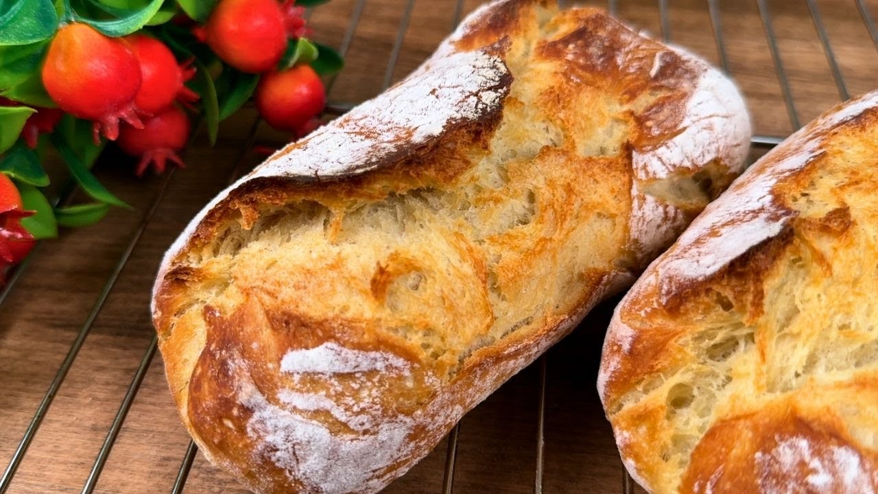 Никакого замешивания! Самый простой рецепт хлеба, который вы можете приготовить дома. Часть 1