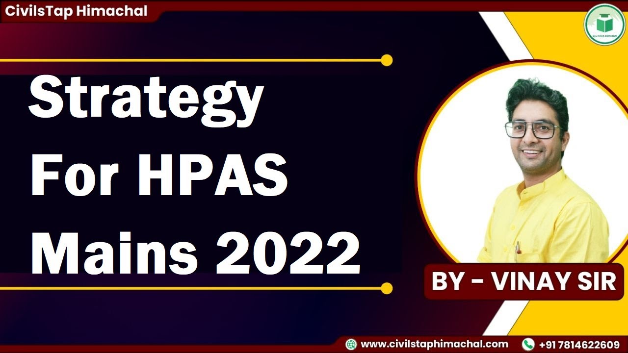 Strategy for HPAS Mains 2022 | CivilsTap Himachal