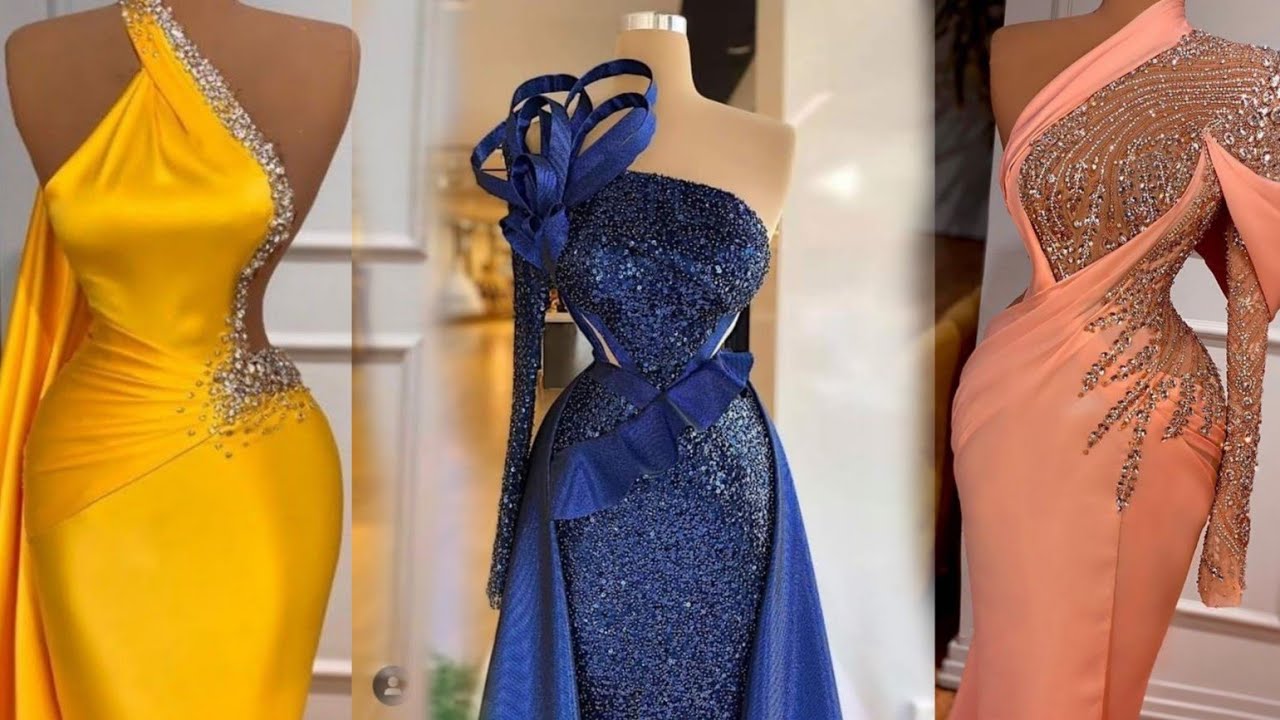 Tendance 2022 @Robe soir&eacute;e chic choc.. pour les Africaine