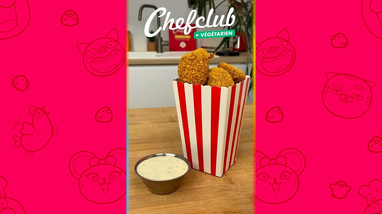 CHEFCLUB VÉGÉ - Épisode 5 : on transforme des pois chiches en nuggets 😍