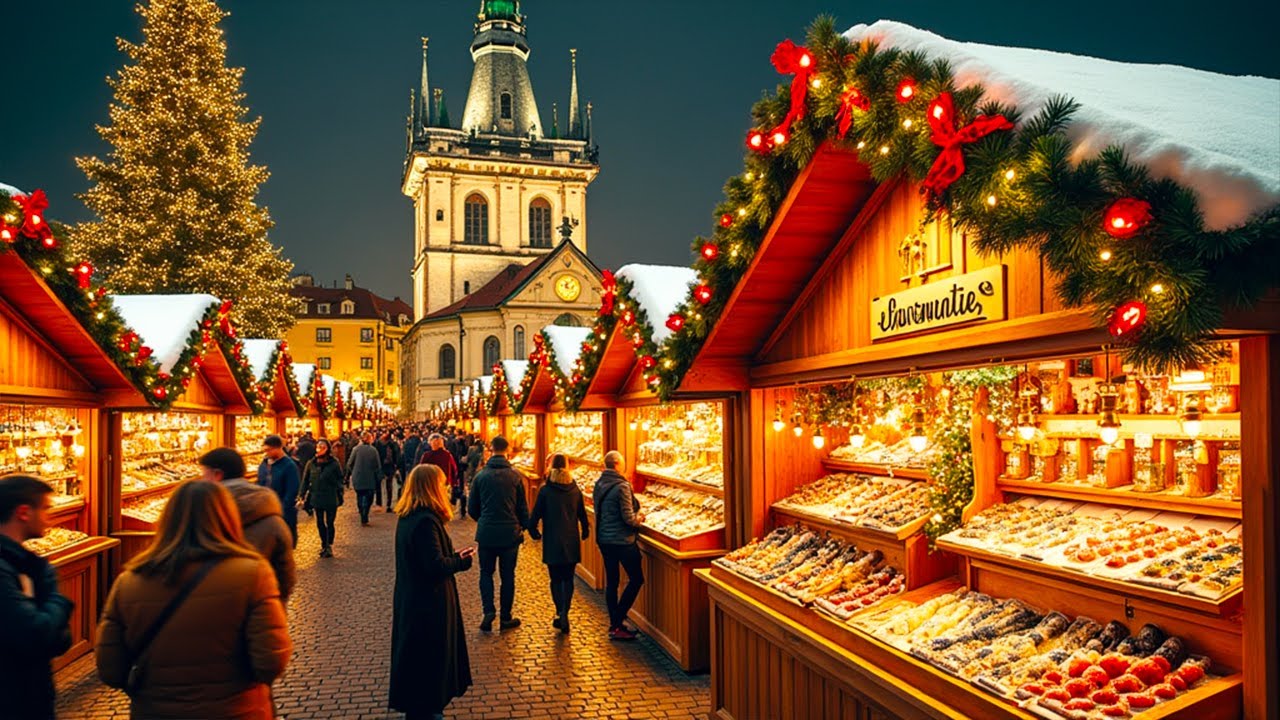 I Found the World's Most Beautiful Magical Christmas in ... PRAGUE  🎄🎅 THE REAL MAGIC OF CHRISTMAS