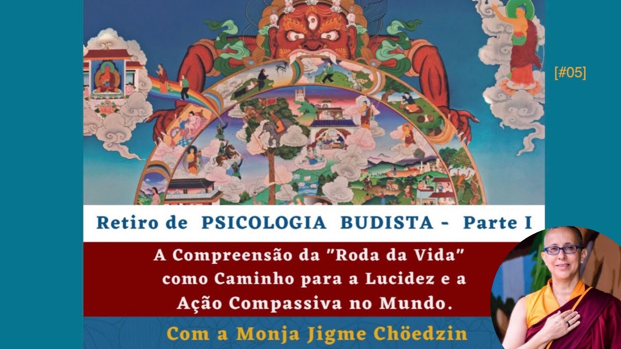[#05]  Psicologia Budista, PARTE I: Os 6 Reinos - 6 Emoções Perturbadoras - 6 Experiências de Mundos