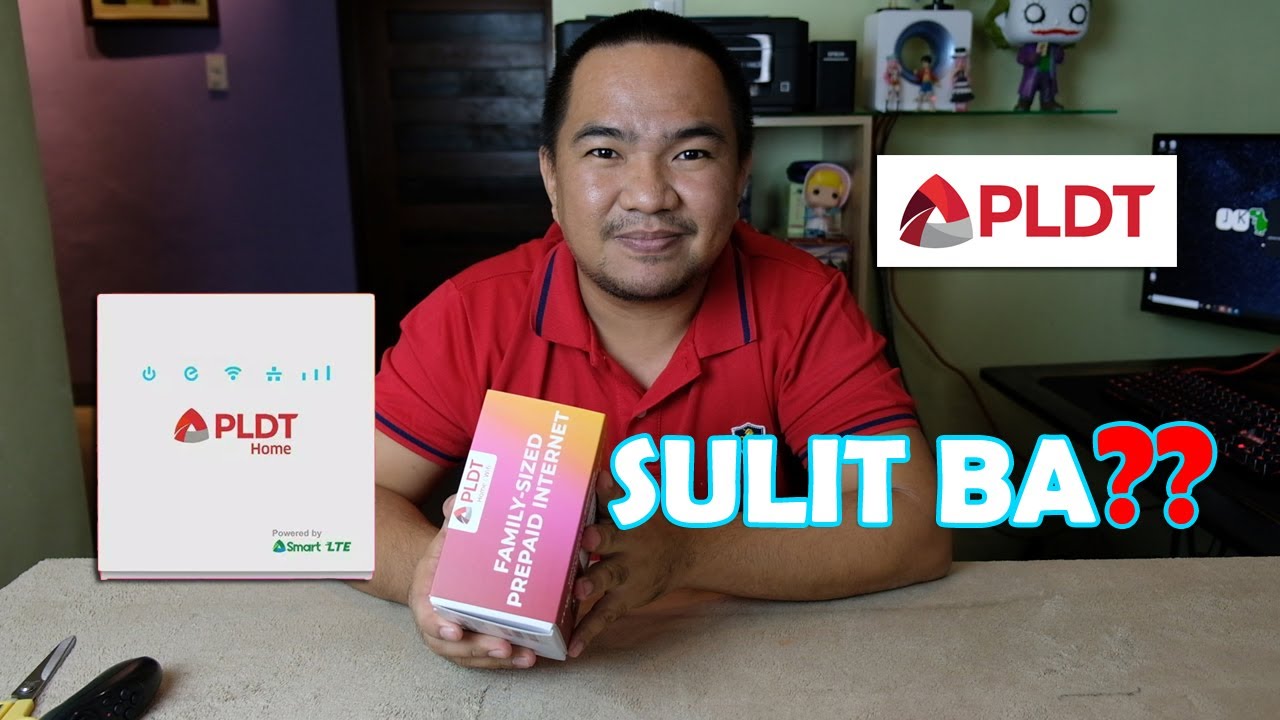 PLDT Home Prepaid WiFi: Unbox and test | JK Chavez