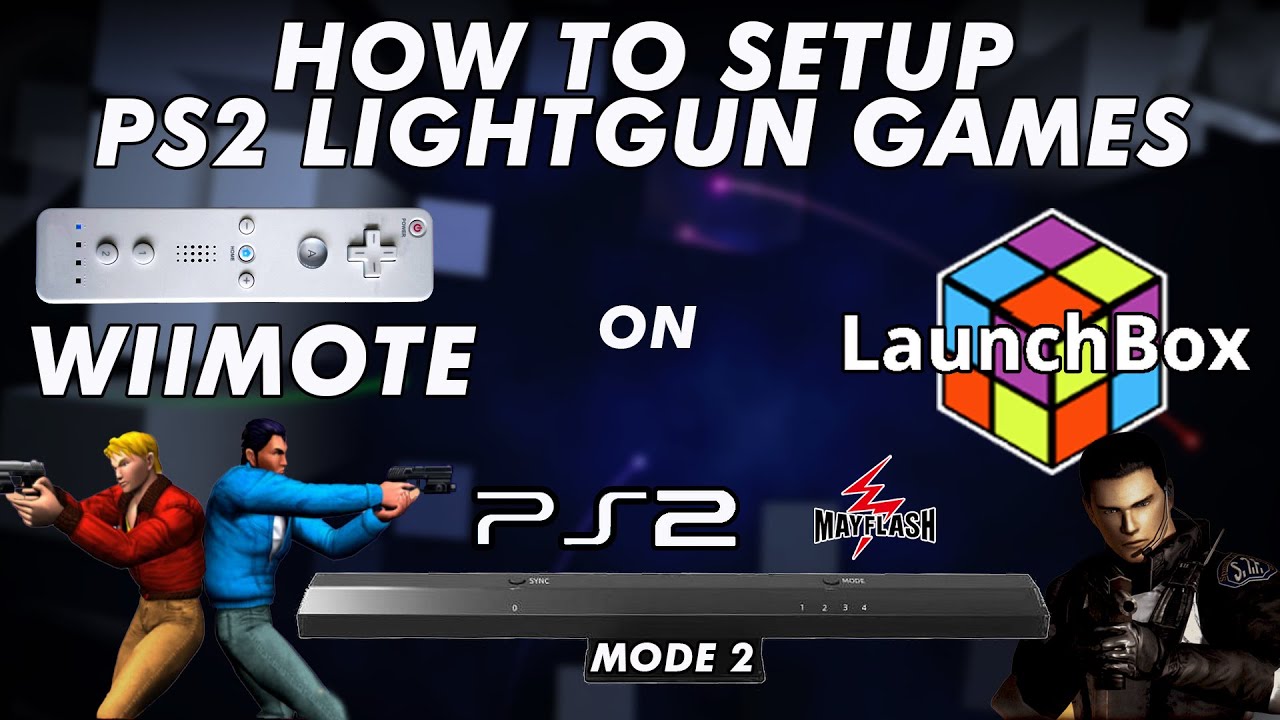 Как настроить игры PS2 с помощью Wiimote Light Gun (руководство по настройке PCSX2) - DonellHD
