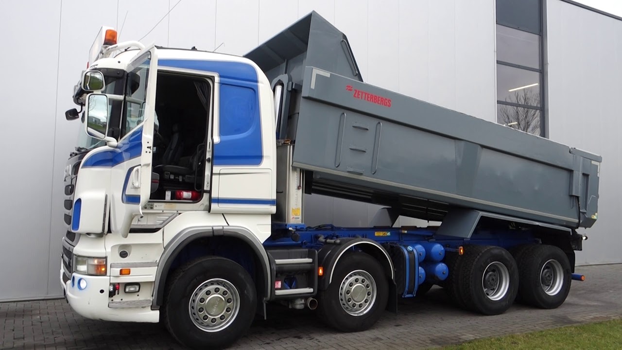SCANIA R500 8X4 FULL STEEL HUB REDUCTION EURO 5