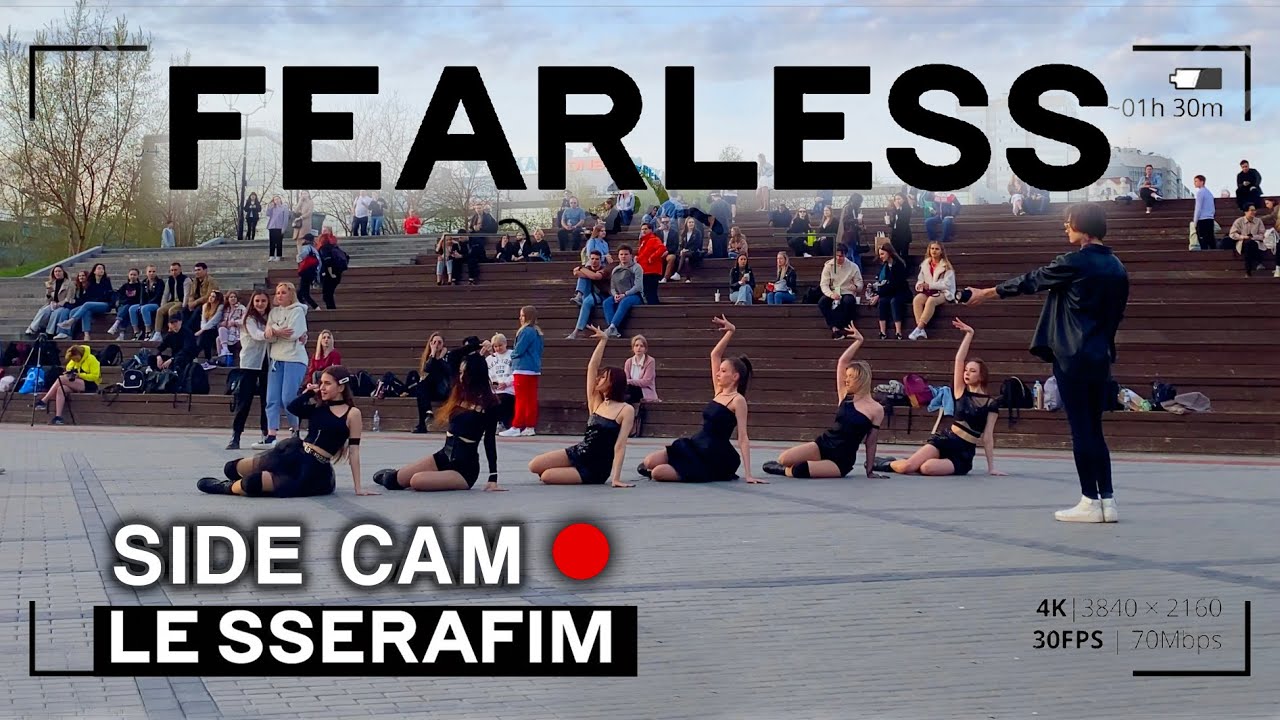 [K-POP IN PUBLIC] [SIDE CAM] LE SSERAFIM(르세라핌) - FEARLESS dance cover by LUMINANCE