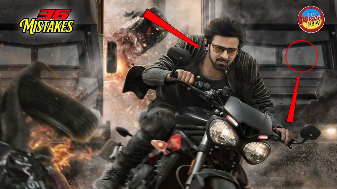 36 Mistakes In SAAHO ! (Plenty Mistakes In SAAHO Movie)