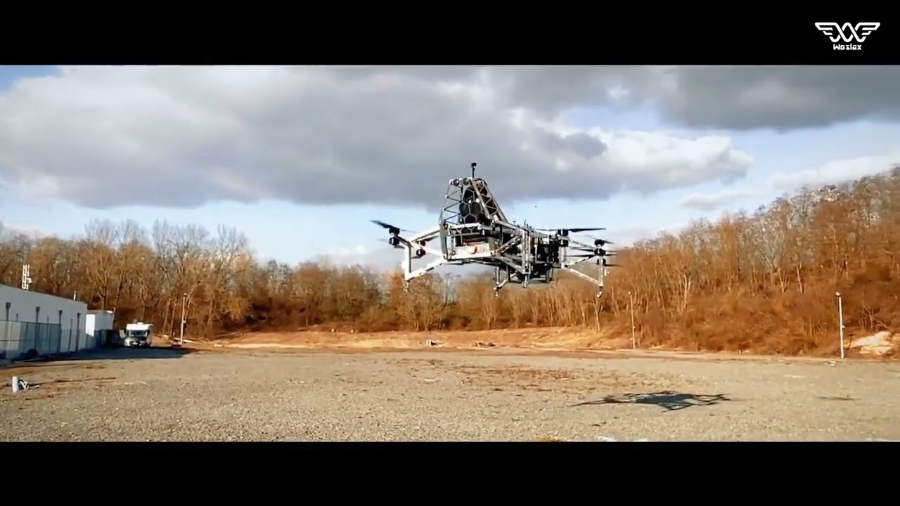 Manned aircraft propulsion flying car T-MOTOR user case