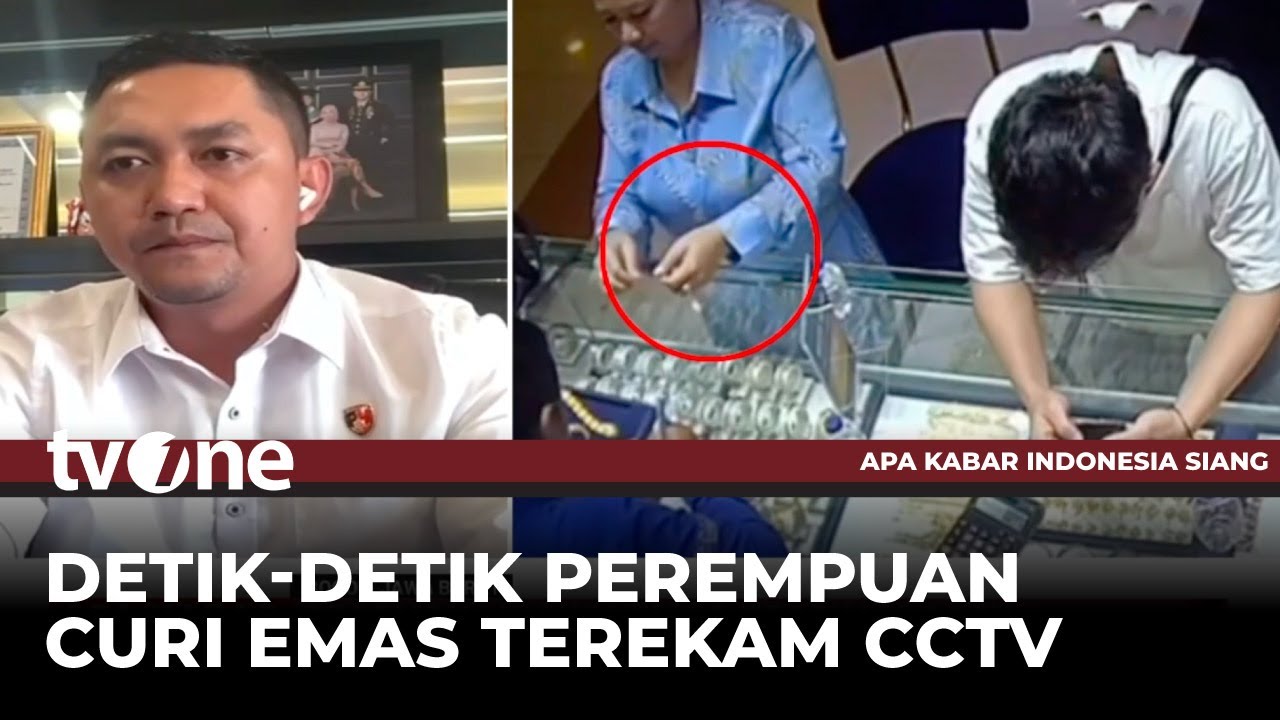 Seorang Perempuan Terekam CCTV Mencuri Emas dengan Modus Pura-pura Beli | AKIS tvOne