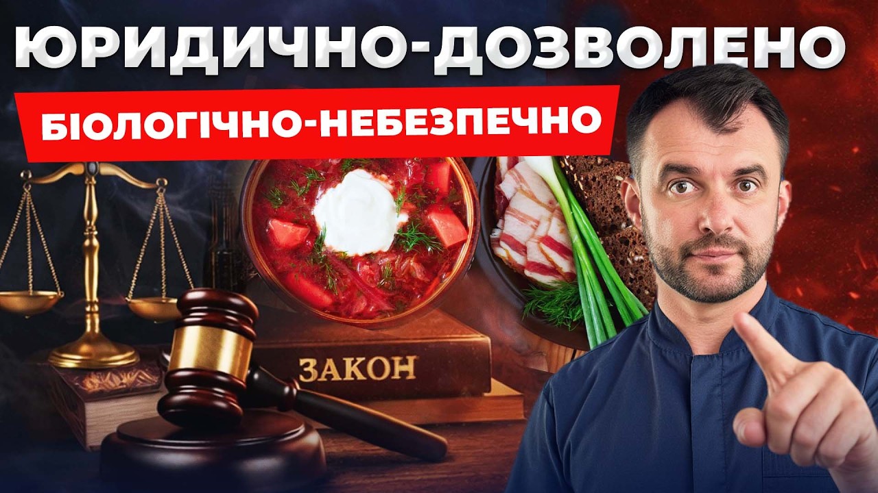 Чому закон дозволяє їсти те, що руйнує нас щодня?