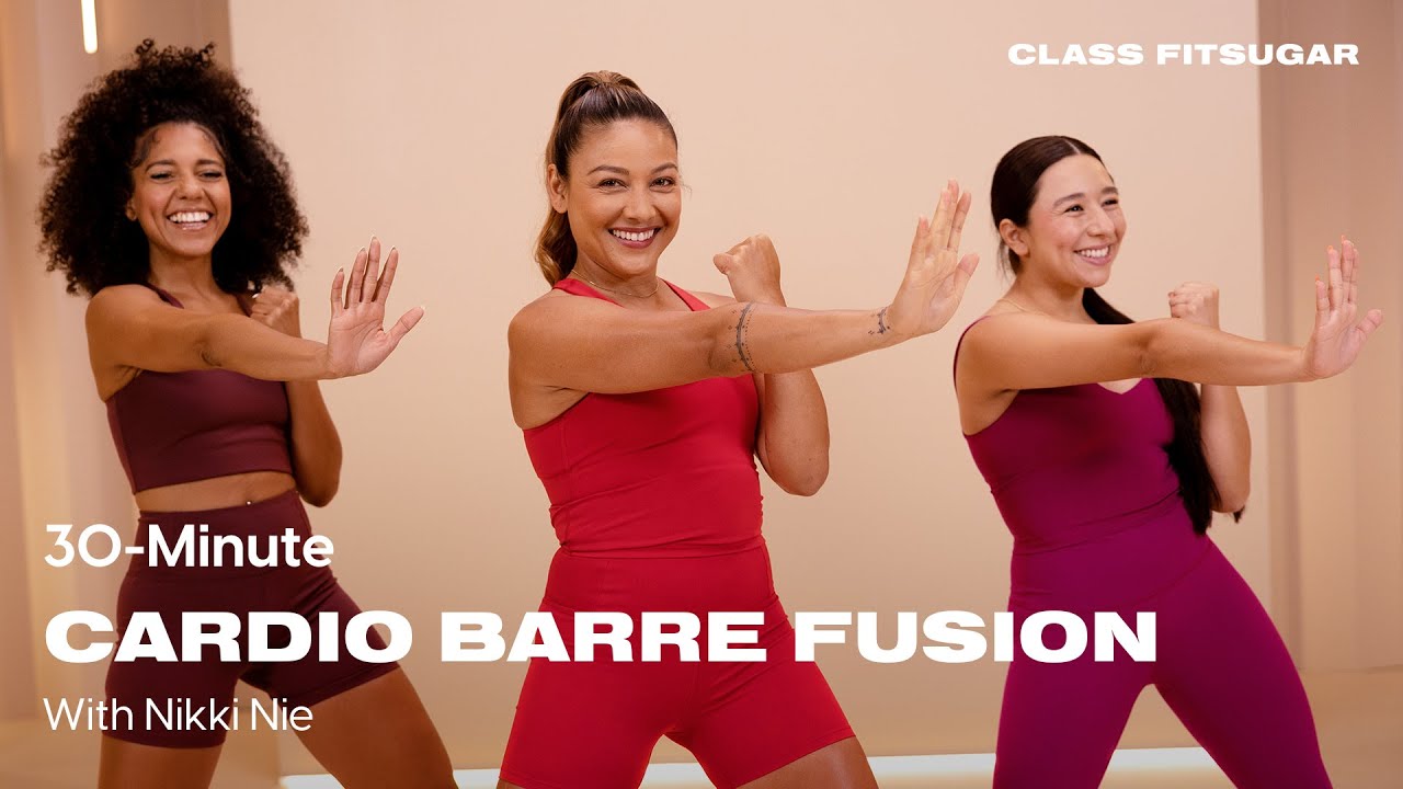 30-минутный кардио-барре-фьюжн с Никки Най | POPSUGAR FITNESS