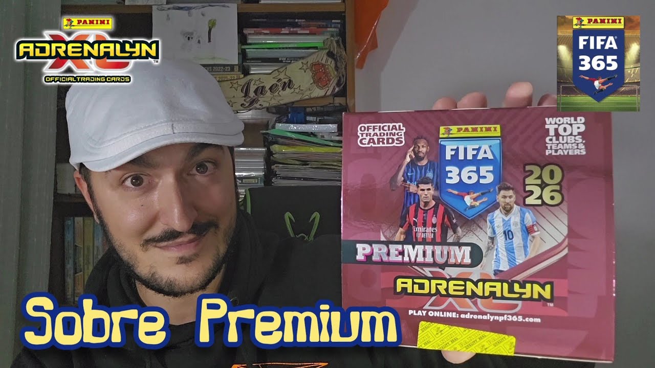 *CAJA COMPLETA DE SOBRES PREMIUM* - *ADRENALYN XL FIFA 365 2026* PANINI - CROLOMOLO