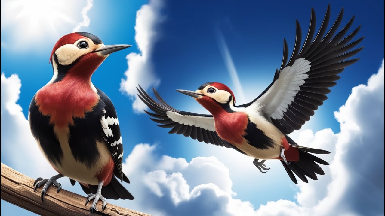 🪵 Woodpecker Song for Kids | Tap Tap Tap with the Funny Bird! 🐦🎶