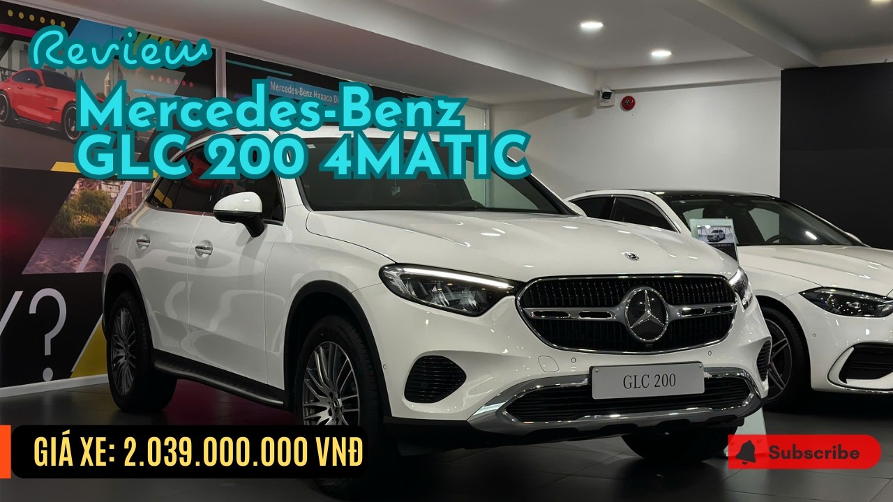 CHI TIẾT MERCEDES-BENZ GLC 200 4MATIC 2026 | GLC 200 MẪU XE SUV 5 CHỖ CAO CẤP VỚI MỨC GIÁ HẤP DẪN