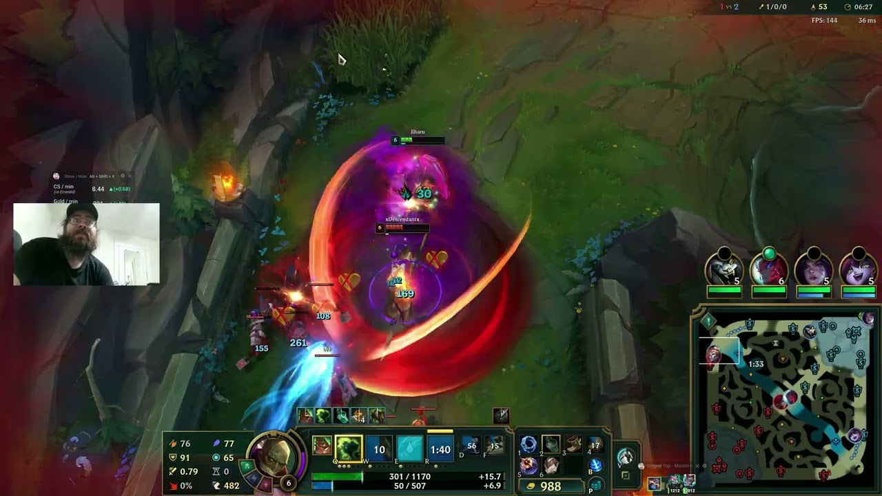 speed running top lane