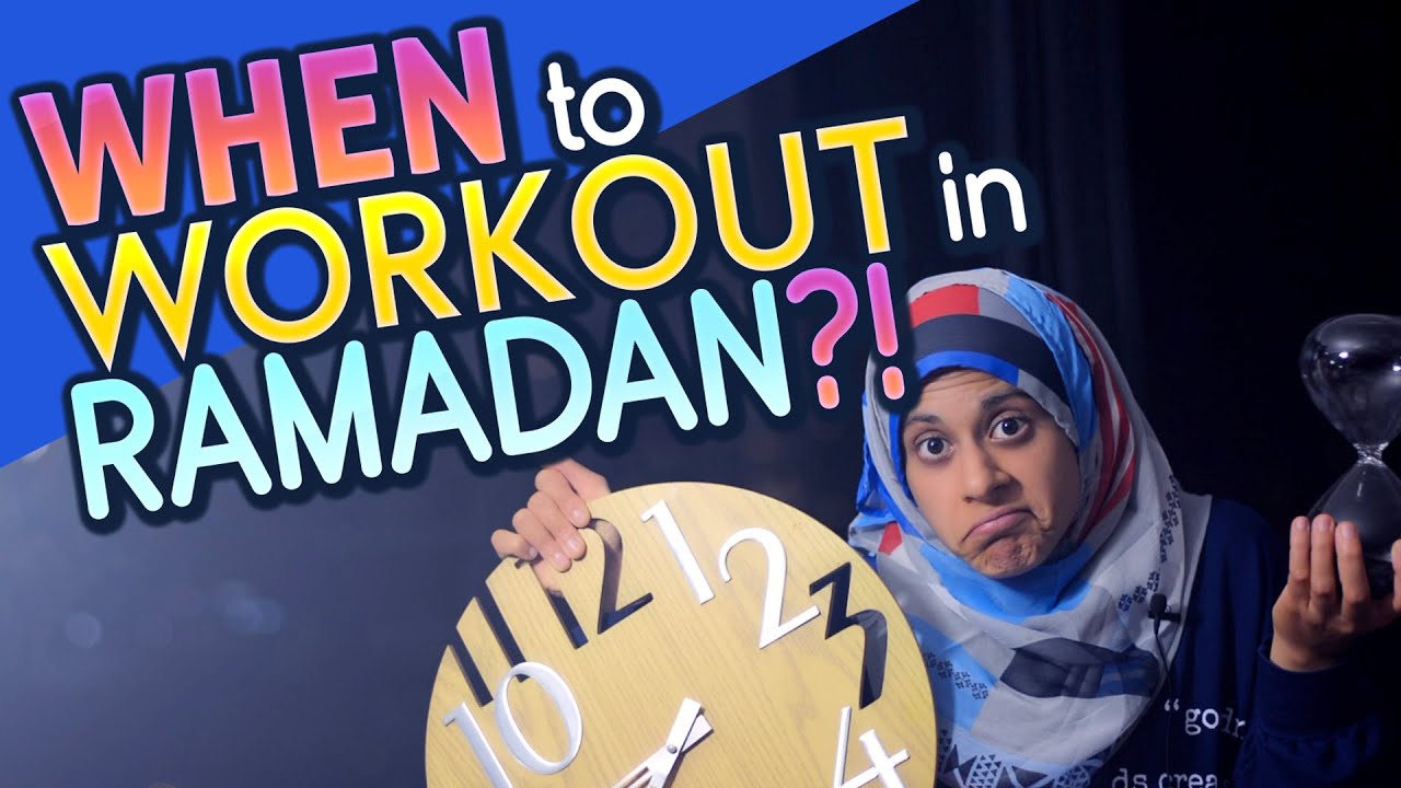 When to Workout in Ramadan?! 6 BEST times to exercise while fasting EXPLAINED!