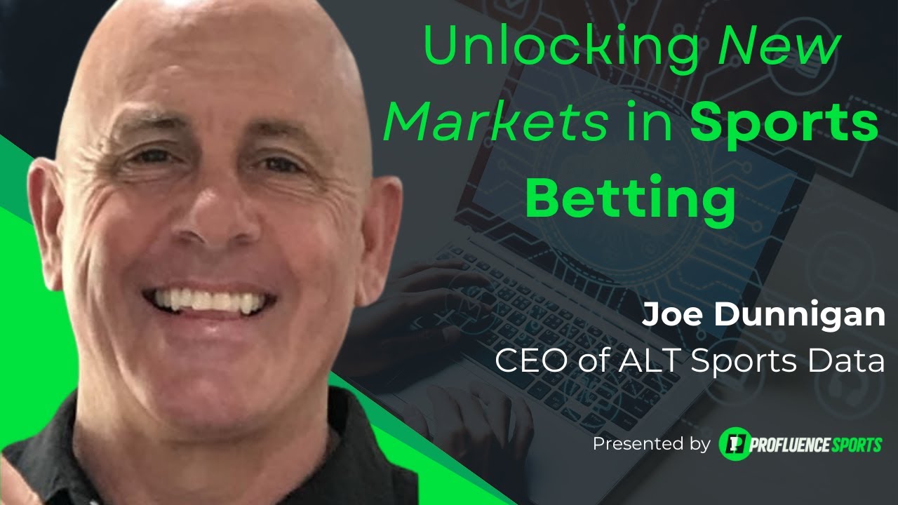 Joe Dunnigan: CEO, ALT Sports Data |Revolutionizing Alternative Sports Betting w/ Data & Technology