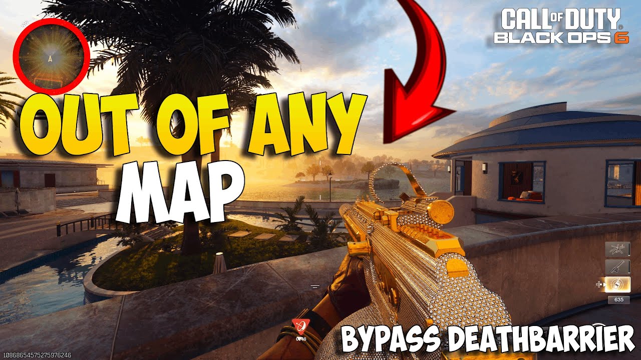 How To GET OUT OF ANY MAP GLITCH!! 