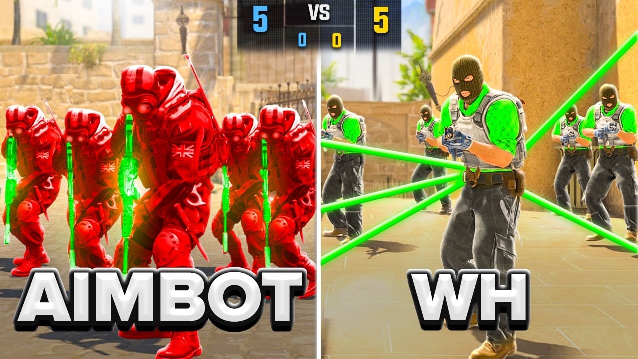 5 Graczy na WH vs 5 Graczy na AIMBOCIE!