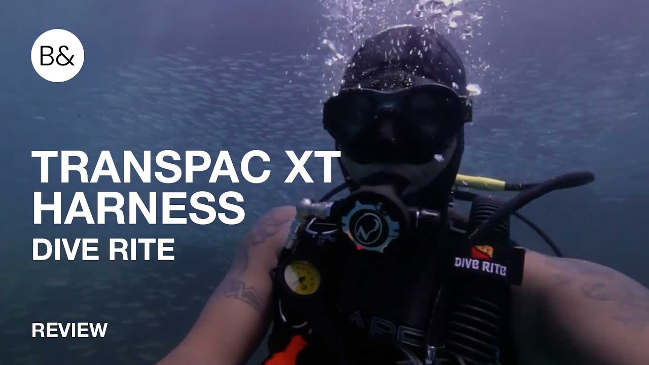 DIVE RITE TRANSPAC  XT HARNESS | Scuba Diving Backmount | Review | B&wtf