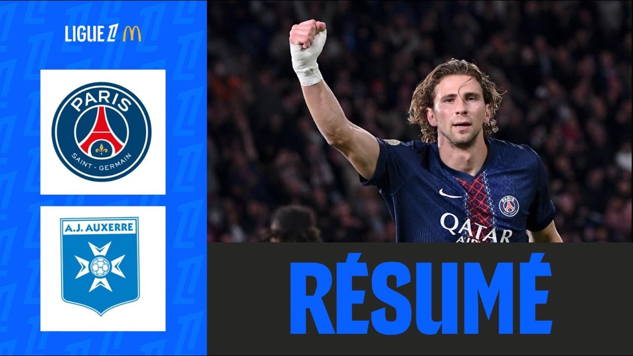 Le PSG MATE Auxerre, Dembélé PRÉSENTE son Ballon d'Or | 6ème journée - Ligue 1 McDonald's 25/26