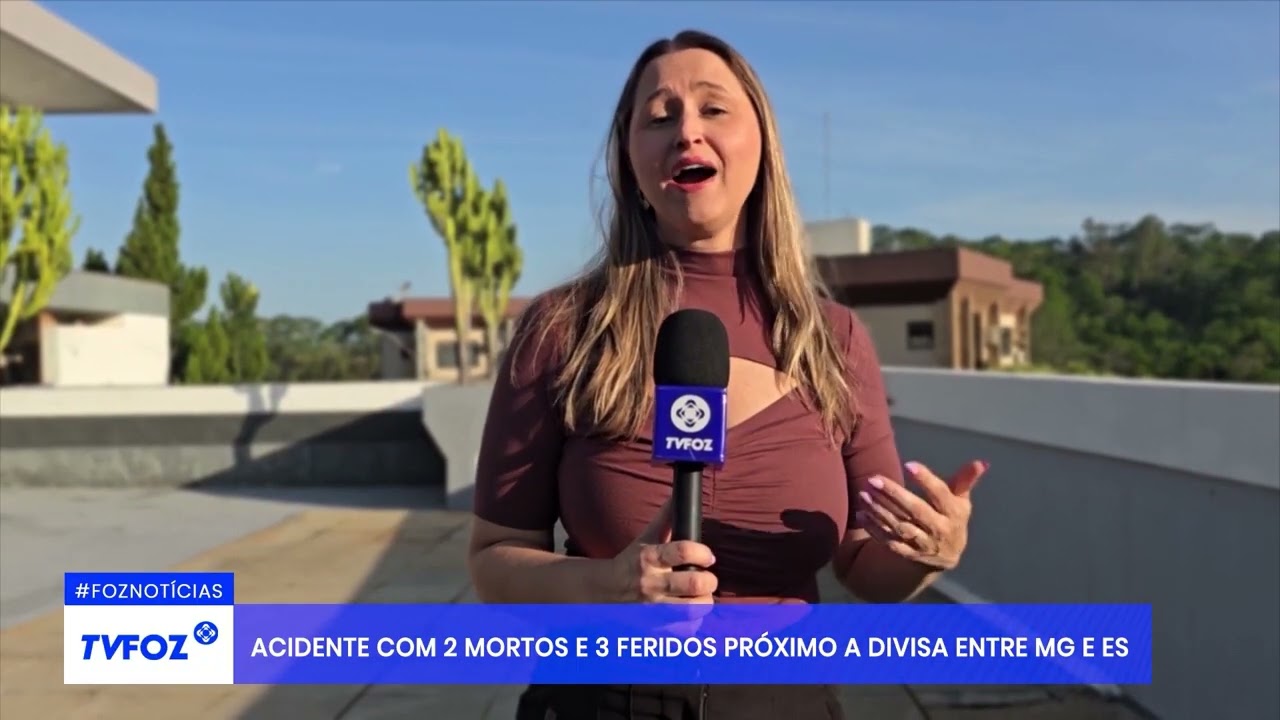 Acidente com 2 mortos e 2 feridos pr&oacute;ximo a divisa entre MG e ES