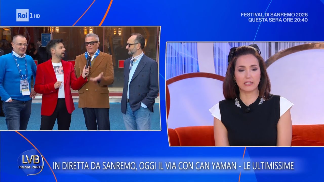 Festival di Sanremo 2026: le ultime novità e i retroscena dall'Ariston - La volta buona 24/02/2026