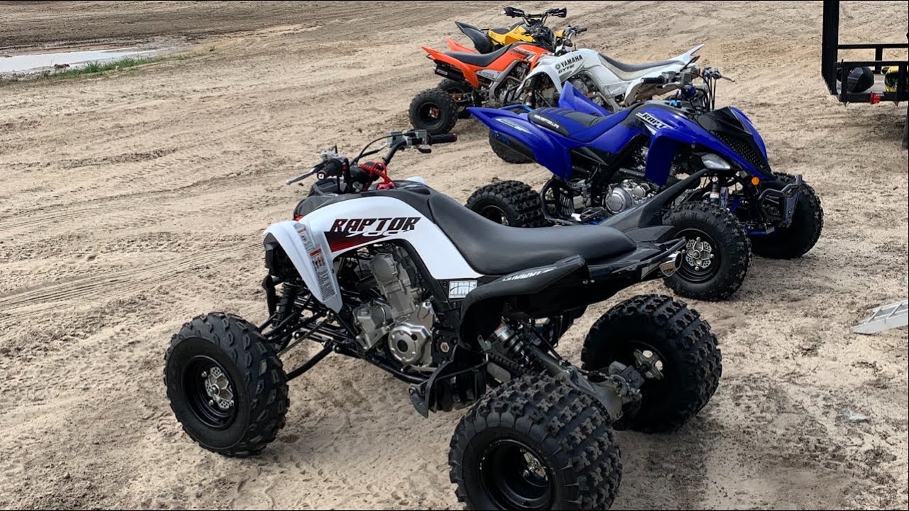 Another day at OUTBACK ATV PARK | Yamaha Raptor 700 and YZ450