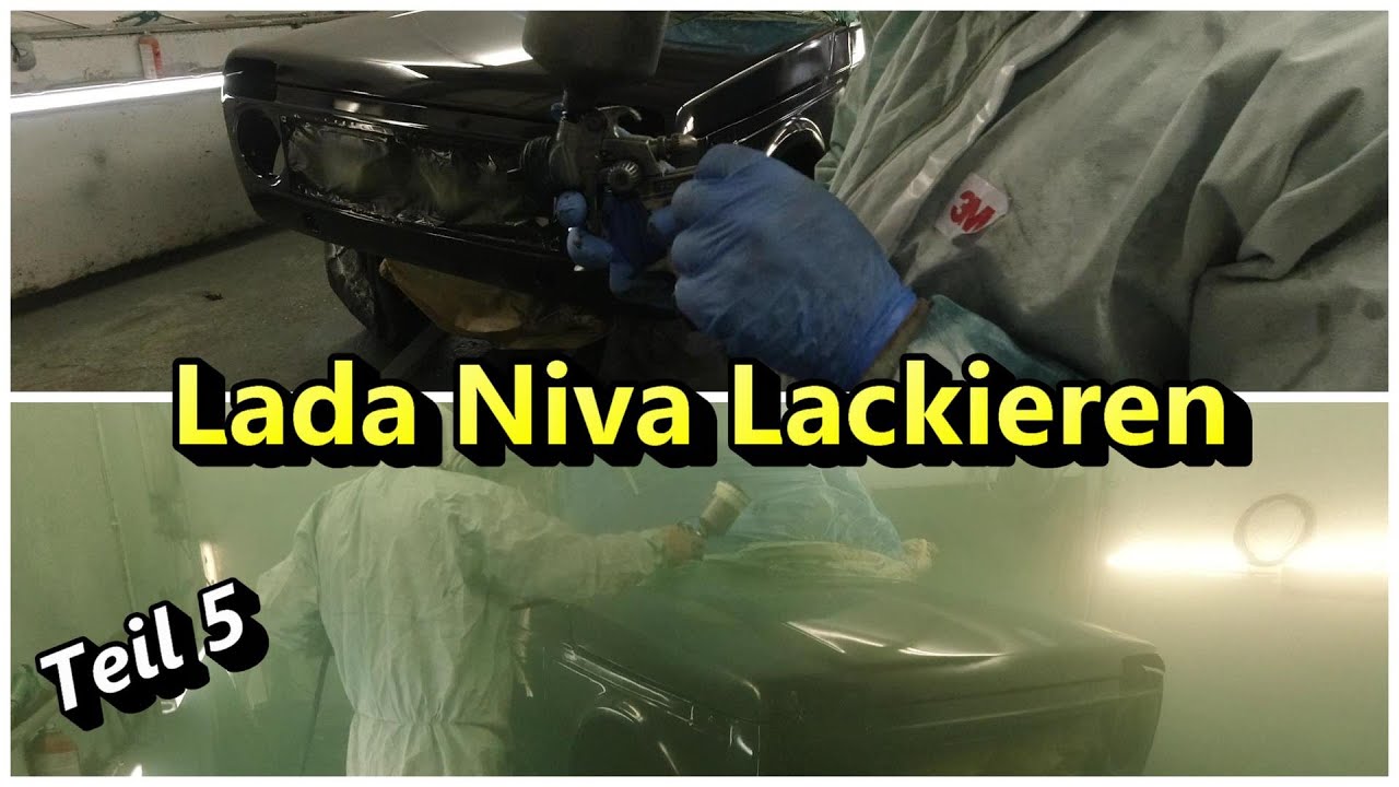 Lada Niva Lackieren Teil 5
