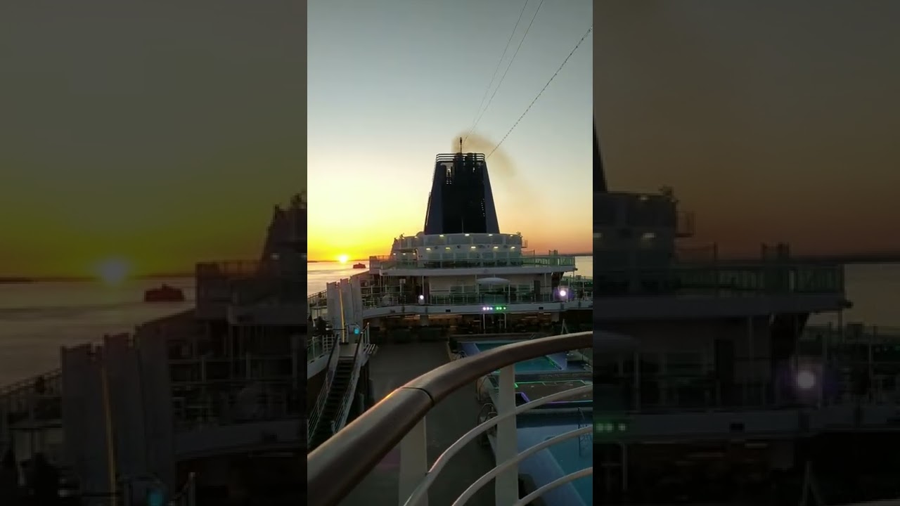 9pm North Atlantic ocean view/ cruise 