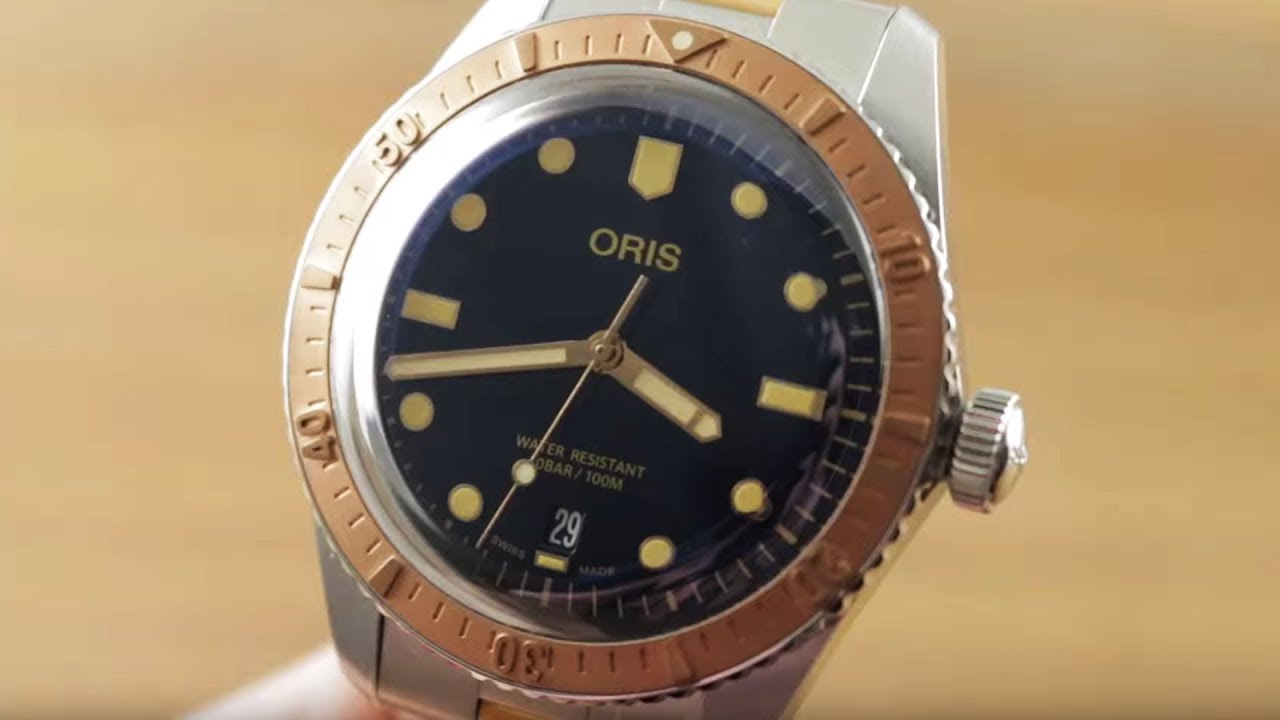 Oris Divers Sixty-Five Bronze Stainless Steel 01 733 7707 4355-07 8 20 17 Dive Watch Review