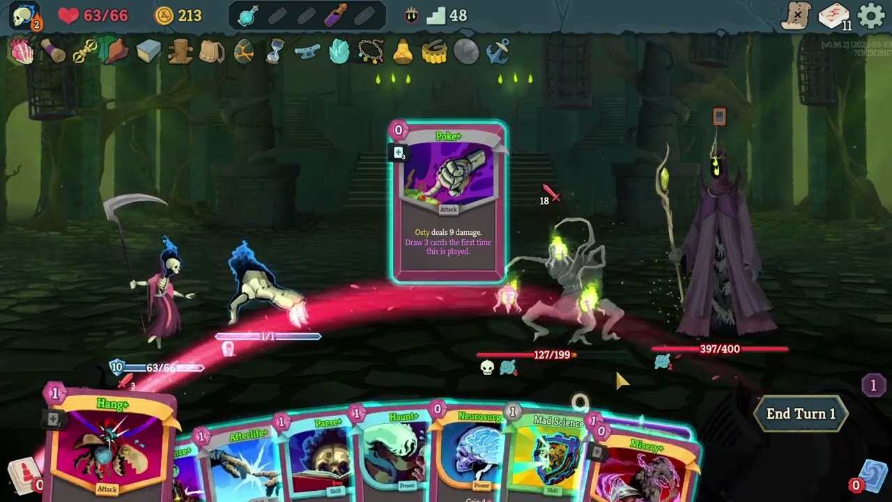 Slay the Spire 2 Necrobinder Hang build