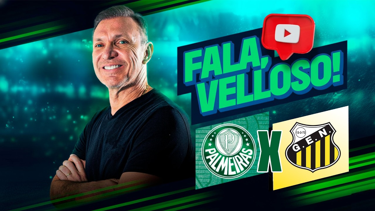 🔴 VELLOSO AO VIVO 🔴 PÓS - PALMEIRAS X NOVO HORIZONTINO | PAULISTÃO | COLETIVA ABEL FERREIRA