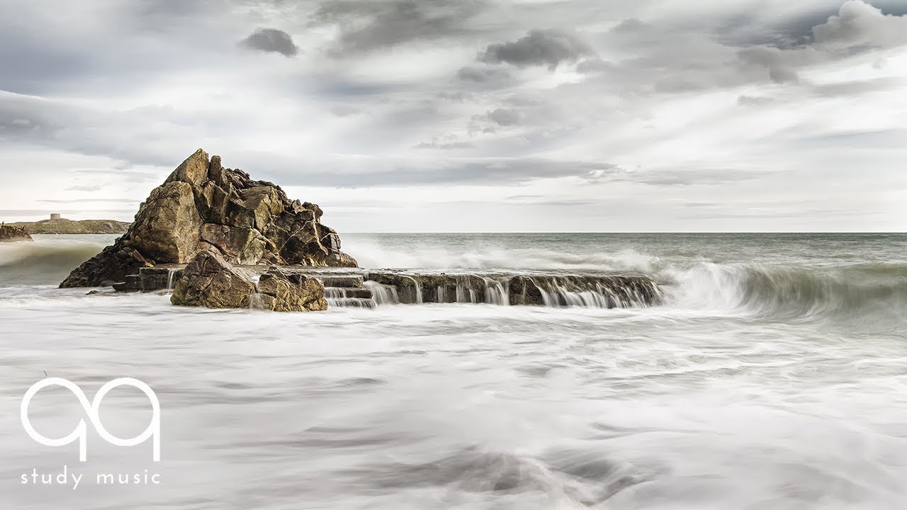 Study Music & Post Rock Guitar for Concentration and Focus with Nature Footage 4K