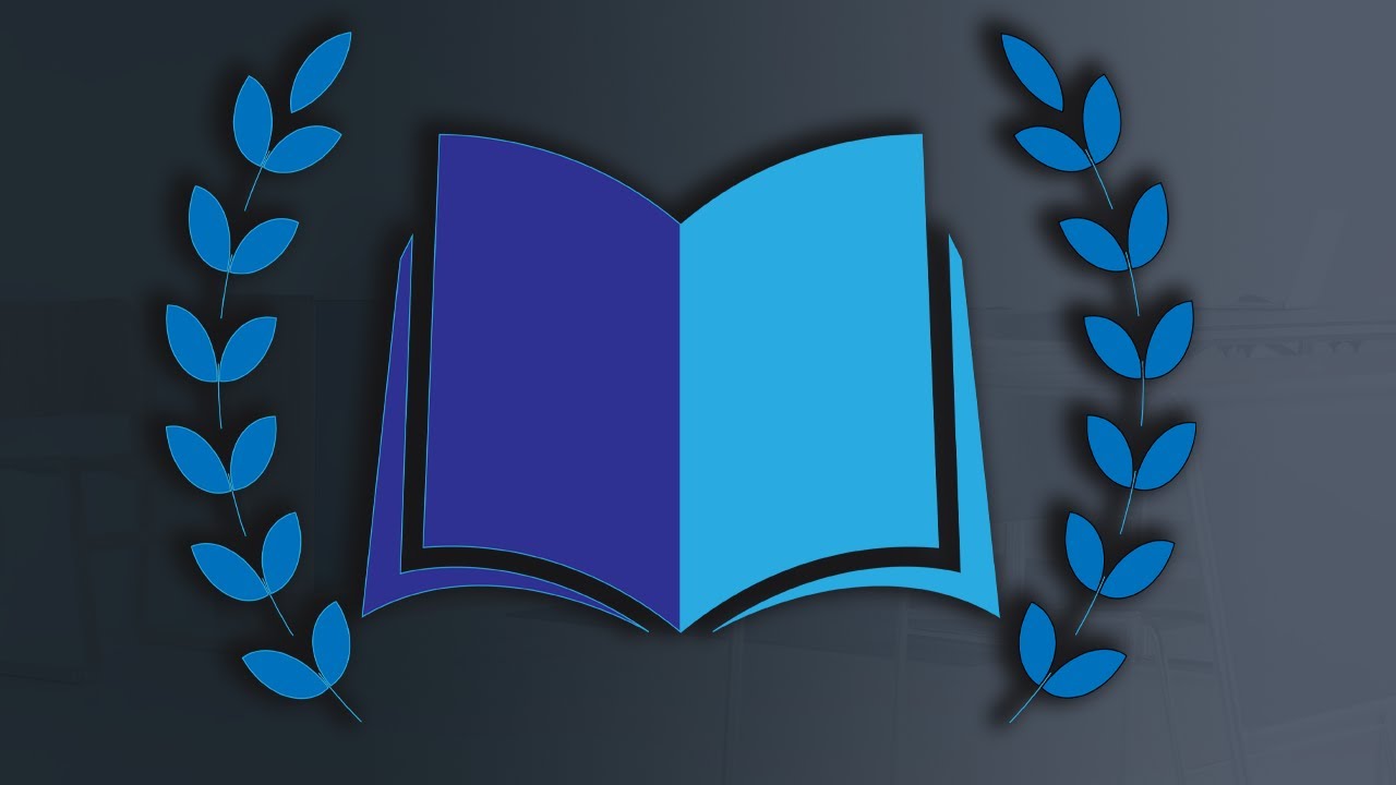 Amazing book logo designed by illustrator 2022